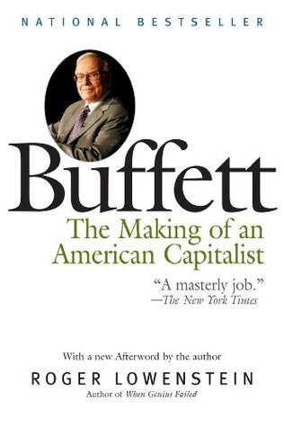 Book cover of Buffett: The Making of an American Capitalist by Roger Lowenstein