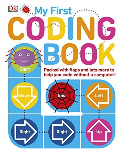 Book cover of My First Coding Book by D.K. Publishing