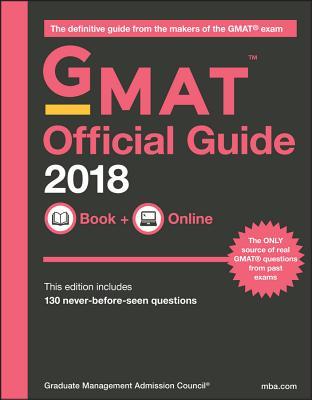 Book cover of Gmat Official Guide 2018 by GMAC