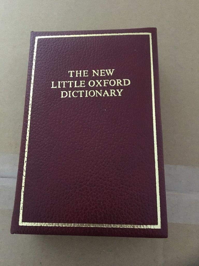 Book cover of The Little Oxford Dictionary Of Current English by Julia Swannell (editor)