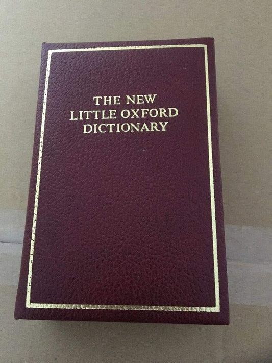 Book cover of The Little Oxford Dictionary Of Current English by Julia Swannell (editor)