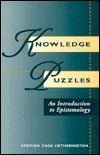 Book cover of Knowledge Puzzles: An Introduction To Epistemology by Stephen Cade Hetherington
