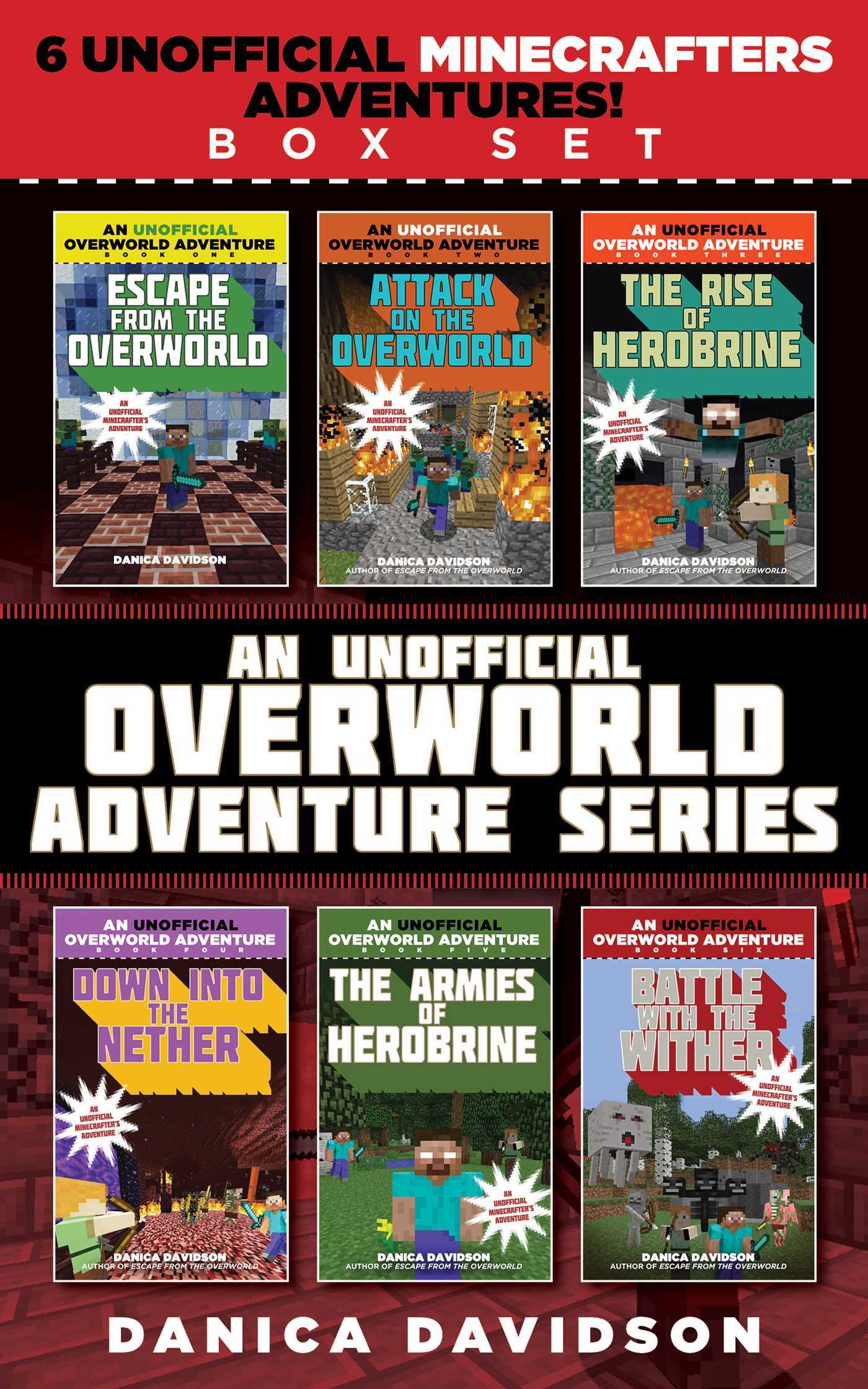 Book cover of An Unofficial Overworld Adventure Series Box Set by Danica Davidson