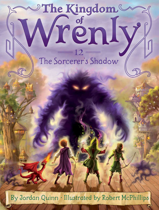 Book cover of The Sorcerer’s Shadow by Jordan Quinn, Robert McPhillips (Illus.)