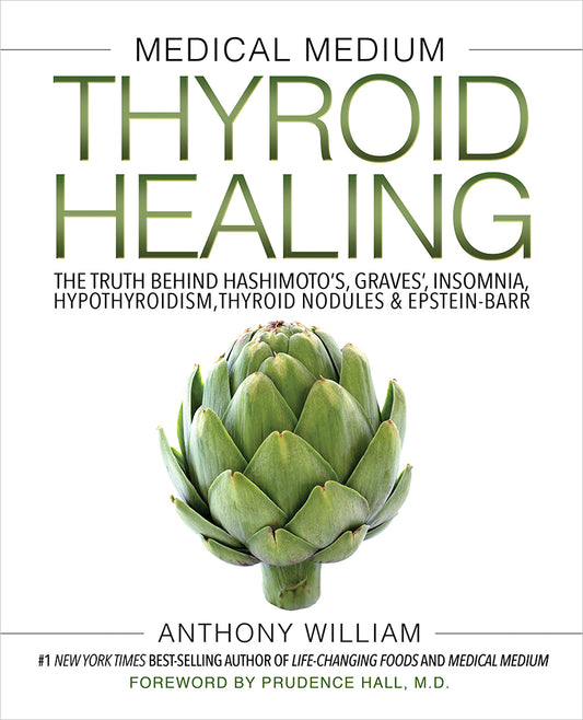 Book cover of Thyroid Healing by Anthony William