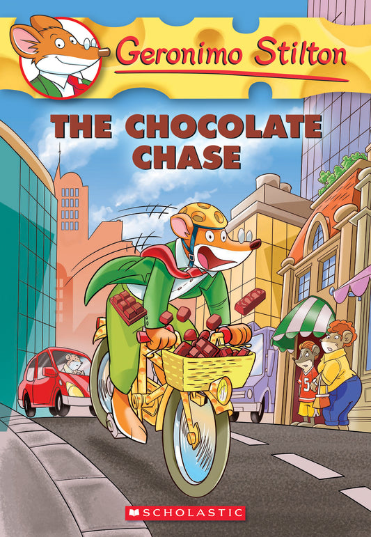 Book cover of The Chocolate Chase (Geronimo Stilton #67) by Geronimo Stilton