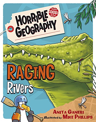 Book cover of Raging Rivers by Anita Ganeri (Artist)