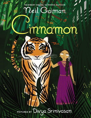 Book cover of Cinnamon by Neil Gaiman, Divya Srinivasan (Illus.)