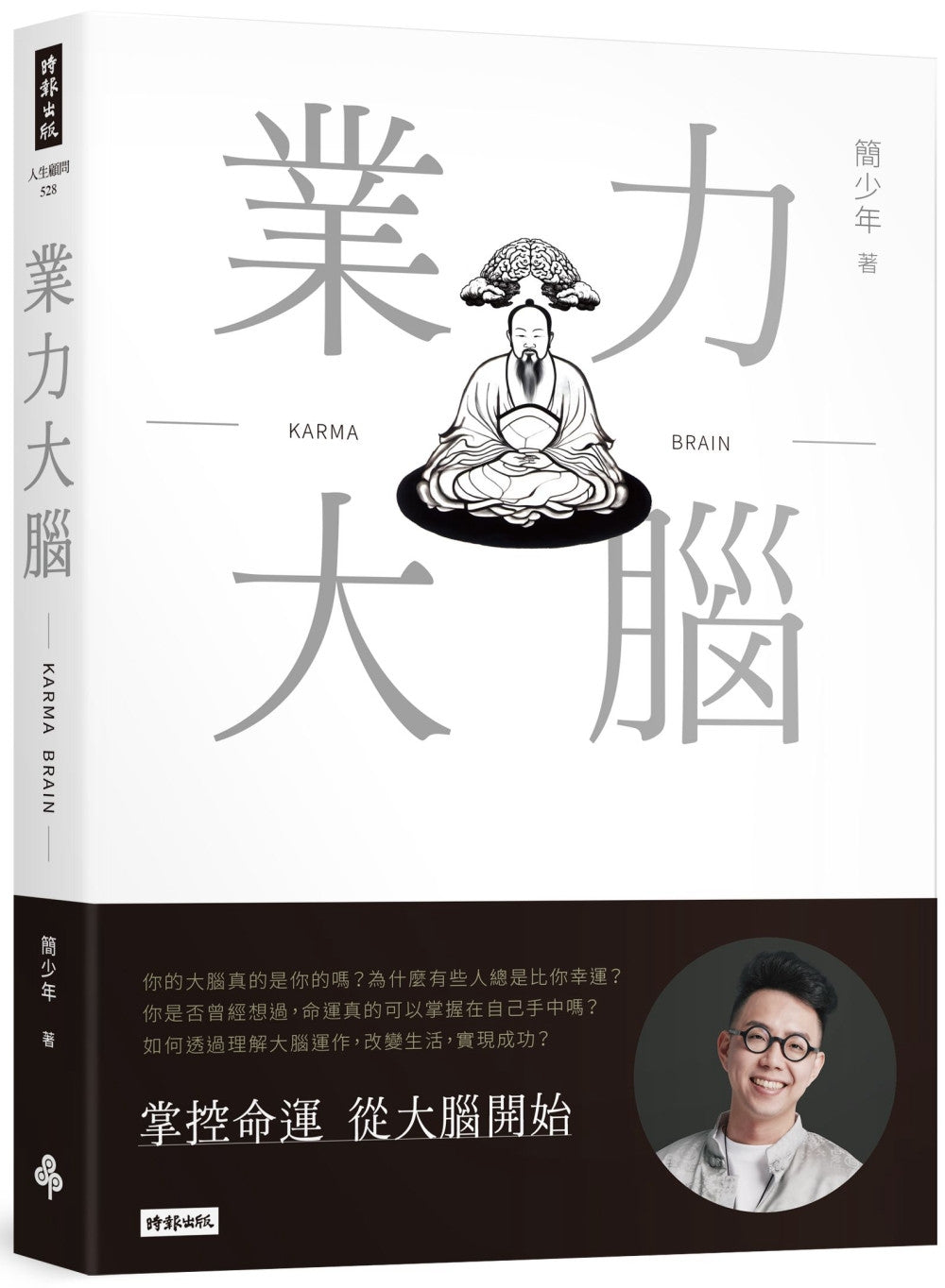Book cover of 业力大脑 by 简少年