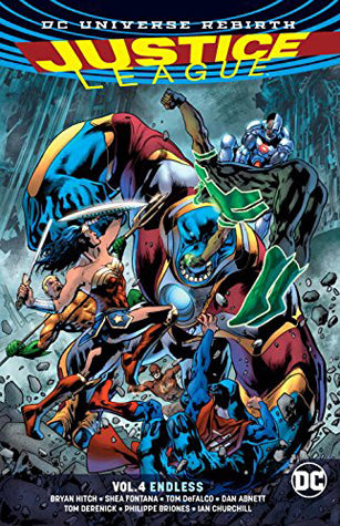 Book cover of Justice League, Vol. 4: Endless by Bryan Hitch