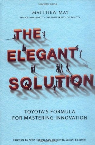 Book cover of Elegant Solution by Matthew E. May