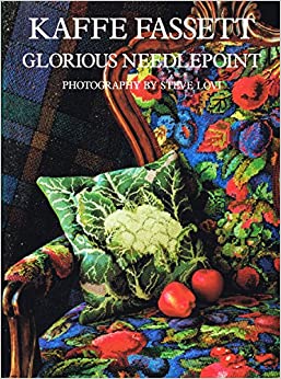 Book cover of Glorious Needlepoint by Kaffe Fassett