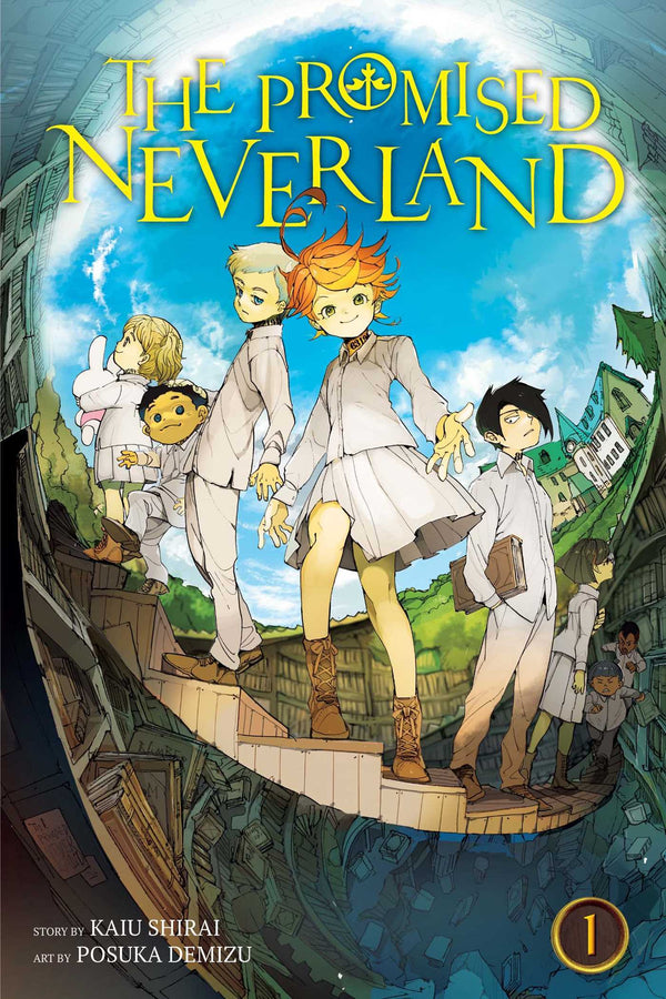 Book cover of The Promised Neverland, Vol. 1 by Kaiu Shirai, Posuka Demizu (Illus.)