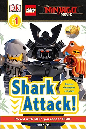 Book cover of The LEGO Ninjago Movie: Shark Attack! by D.K. Publishing