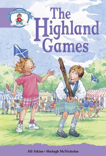 Book cover of The Highland Games by Jill Atkins, Shelagh McNicholas