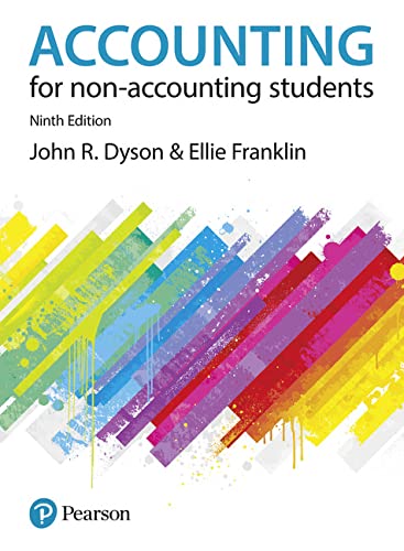 Book cover of Accounting For Non-Accounting Students by John R. Dyson, Ellie Franklin (Contrib.)