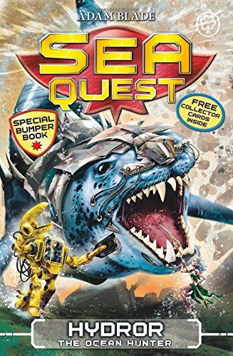Book cover of Hydror The Ocean Hunter by Adam Blade
