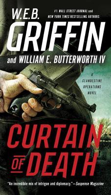 Book cover of Curtain Of Death by W.E.B. Griffin, William E. Butterworth IV