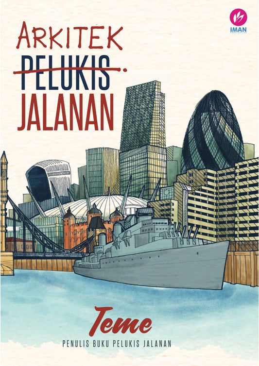 Book cover of Arkitek Jalanan by Teme Abdullah