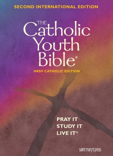 Book cover of Catholic Youth Bible by Anonymous, Brian Singer-Towns (Ed.), Virginia Halbur (Ed.)