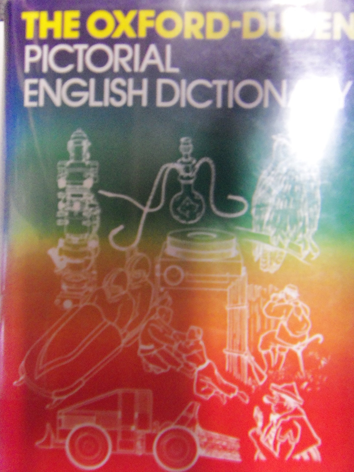 Book cover of The Oxford-Duden Pictorial English Dictionary by J A [editor] Pheby, Jochen Schmidt (Illus.)