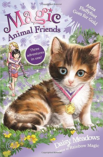 Book cover of Anna Fluffyfoot Goes for Gold by Daisy Meadows