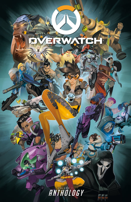 Book cover of Overwatch: Anthology by Blizzard Entertainment, Matt Burns, Roberts Brooks, Andrew Robinson, Micky Neilson