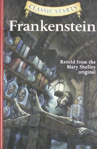 Book cover of Frankenstein by Deanna McFadden (Adapter), Jamel Akib (Illus.), Samuel Solleiro, Arthur Pober (Afterword), Miguel Robledo, Mary Wollstonecraft Shelley