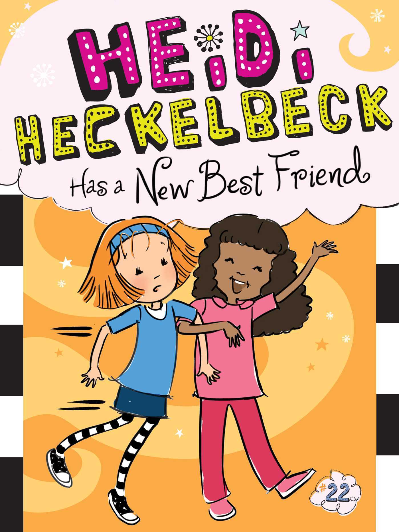 Book cover of Heidi Heckelbeck Has a New Best Friend by Wanda Coven, Priscilla Burris (Illustrations)