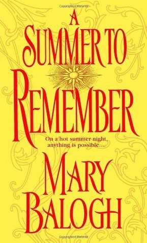 Book cover of A Summer To Remember by Mary Balogh