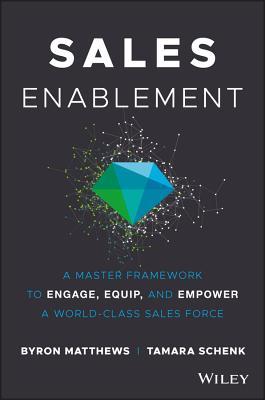 Book cover of Sales Enablement: A Master Framework To Engage, Equip, And Empower A World-Class Sales Force by Byron Matthews, Tamara Schenk