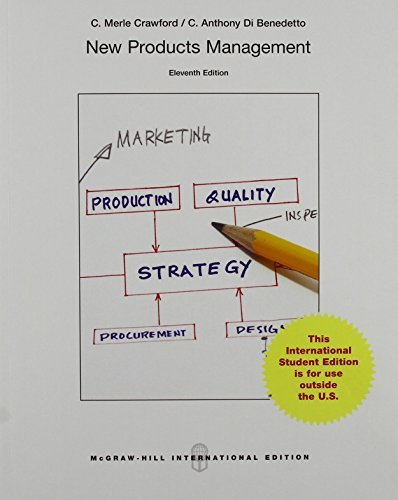 Book cover of New Products Management by C. Merle Crawford