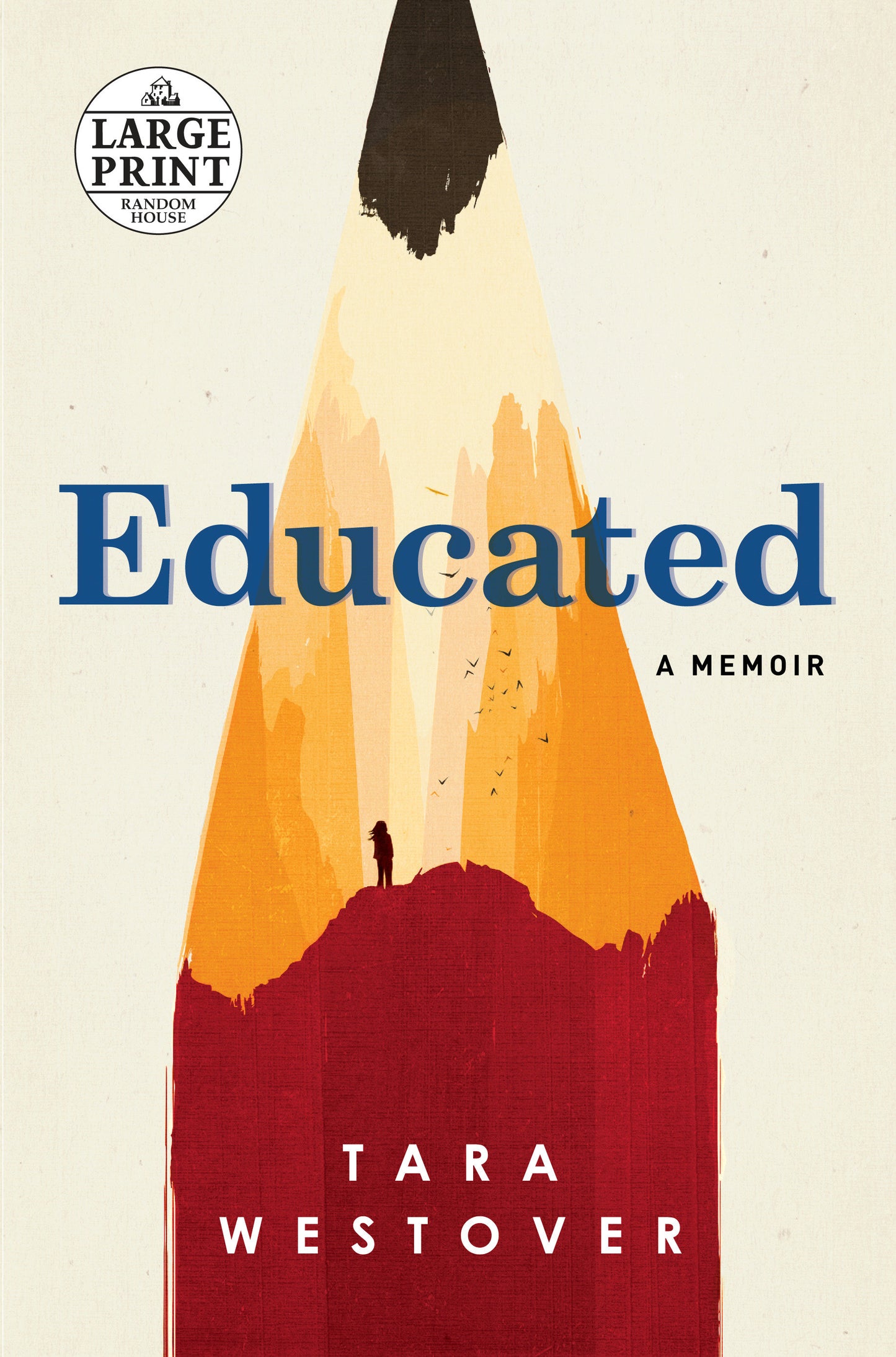 Book cover of Educated by Tara Westover