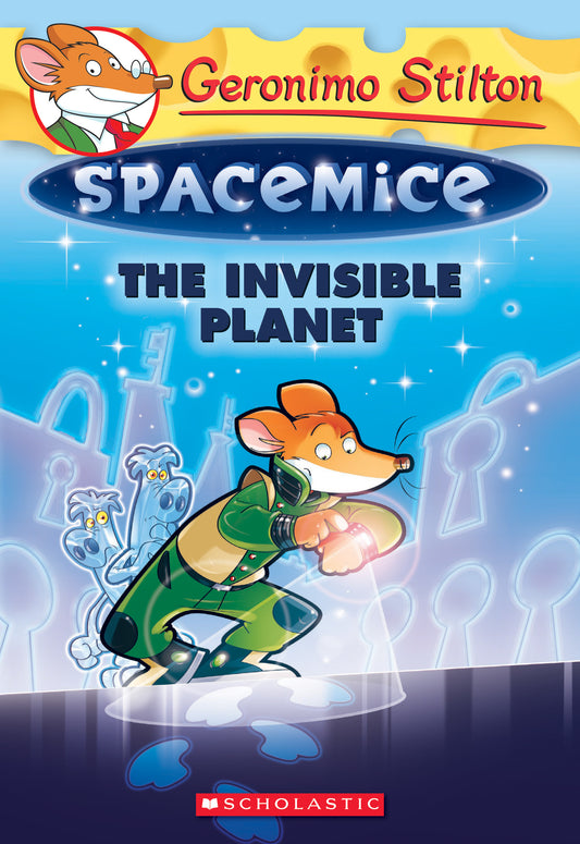 Book cover of The Invisible Planet by Geronimo Stilton