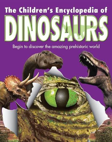 Book cover of Reference 5+: Children's Dinosaur Encyclopedia by Norma Burgin