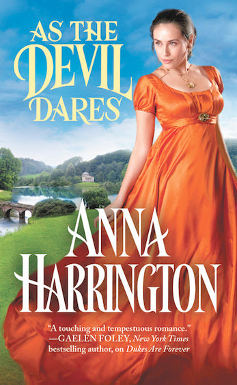 Book cover of As The Devil Dares by Anna Harrington