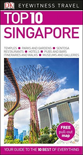 Book cover of DK Eyewitness Travel Singapore Top 10 Guide by D.K. Publishing