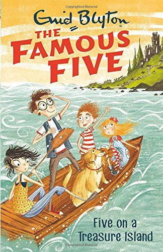 Book cover of Five On A Treasure Island: Book 1 by Enid Blyton