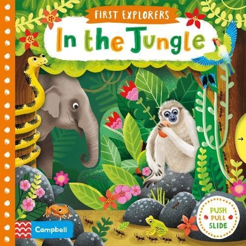 Book cover of In The Jungle by Jenny Wren