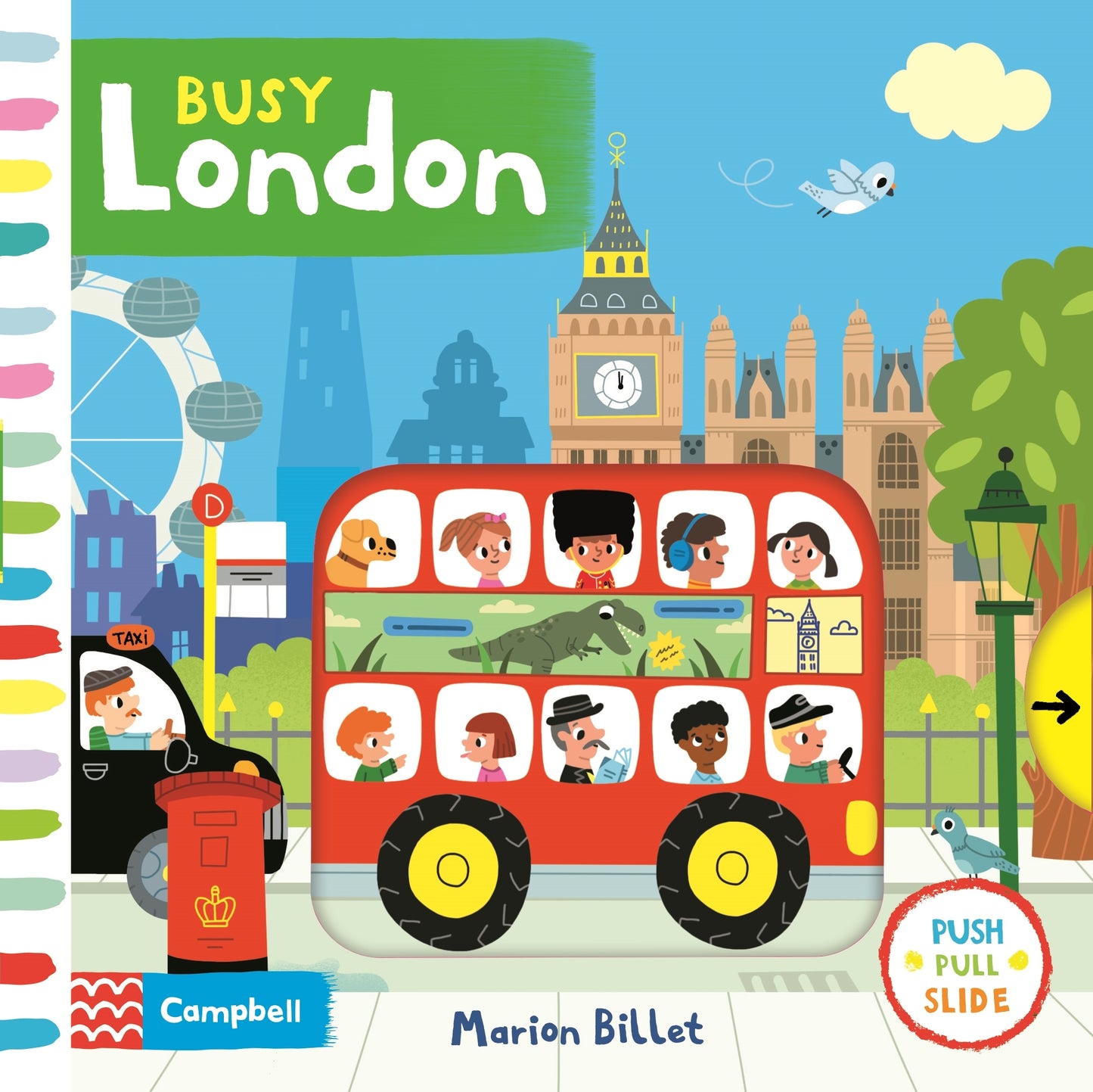Book cover of Busy London by Marion Billet (Illus.)