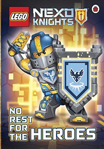Book cover of Lego NEXO Knights: No Rest for the Heroes by Ladybird Books