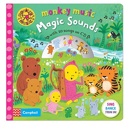 Book cover of Magic Sounds: With 20 Songs On CD by Angie Coates, Emily Bolam (Illus.)