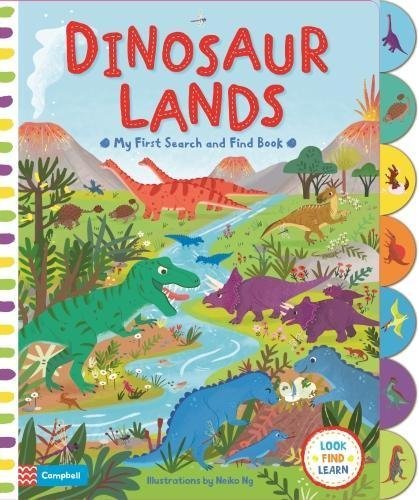 Book cover of Dinosaur Lands by Neiko Ng