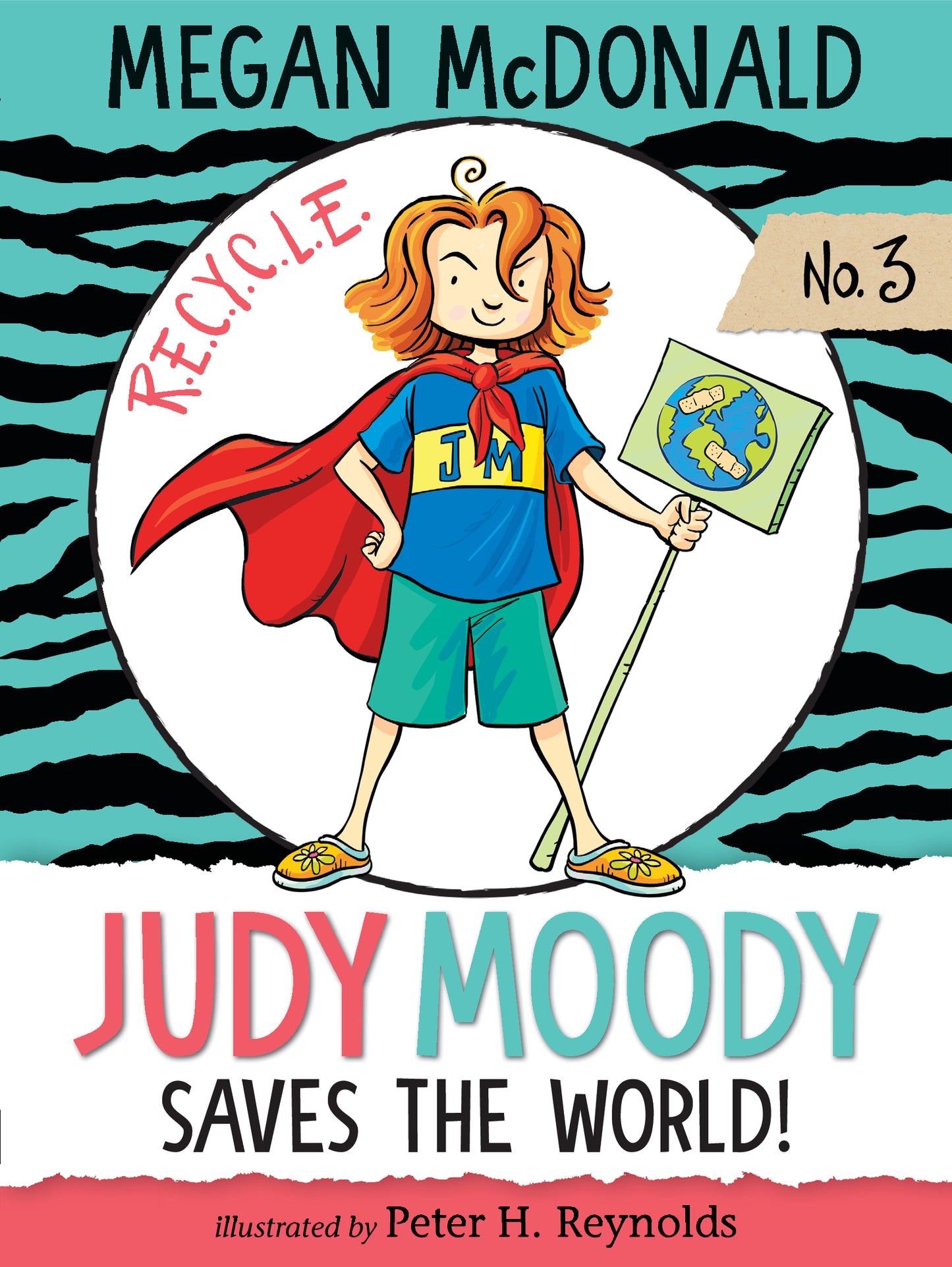 Book cover of Judy Moody Saves The World! by Megan McDonald, Peter H. Reynolds (Illus.)