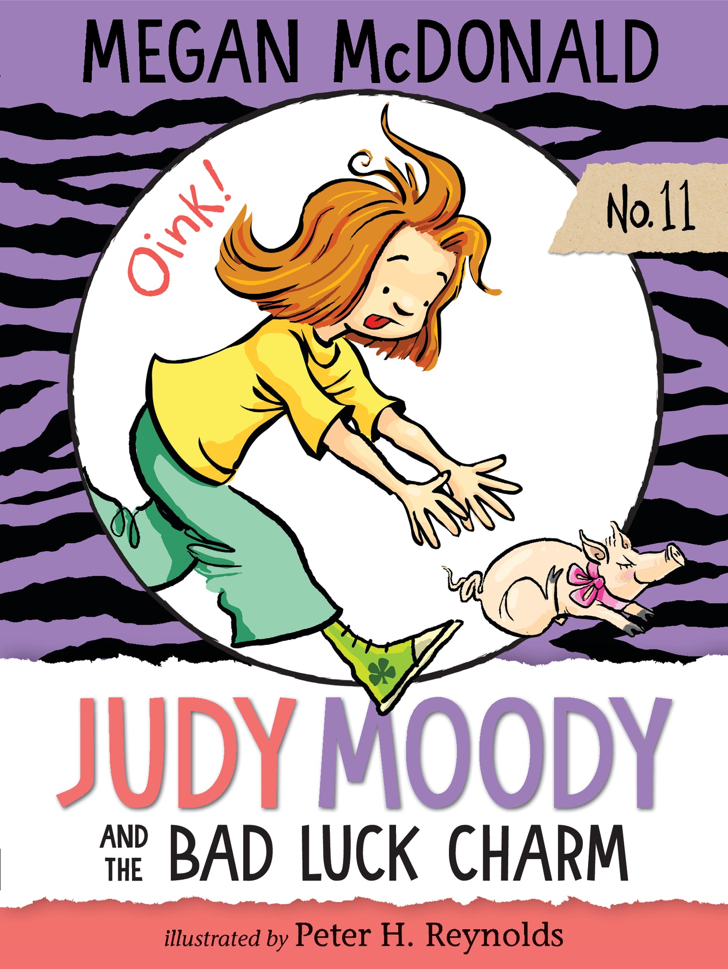Book cover of Judy Moody And The Bad Luck Charm by Megan McDonald, Peter H. Reynolds (Illus.)