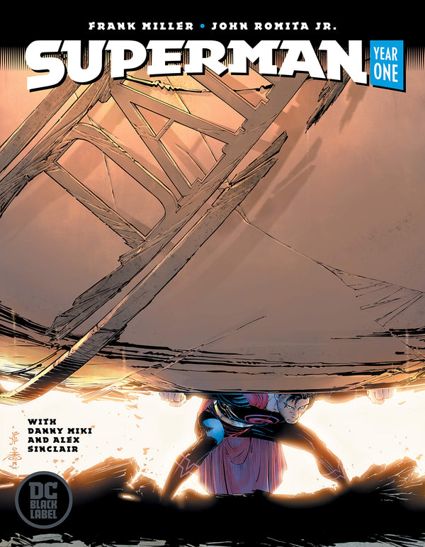 Book cover of Superman: Year One by Frank Miller, John Romita Jr.