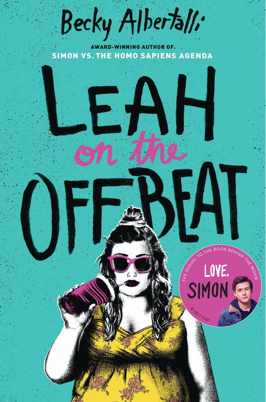 Book cover of Leah On The Offbeat by Becky Albertalli
