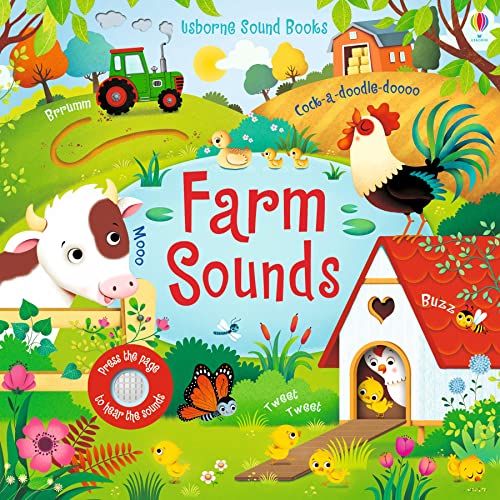 Book cover of Farm Sounds by Sam Taplin