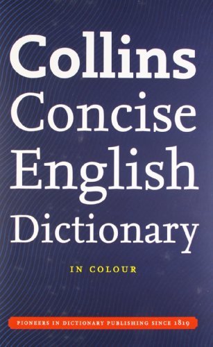 Book cover of Collins Concise English Dictionary by HarperCollins