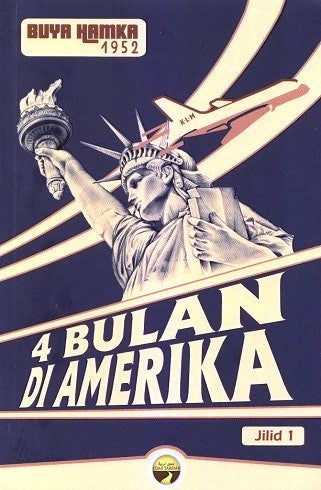 Book cover of 4 Bulan Di Amerika Jilid 1 by Hamka